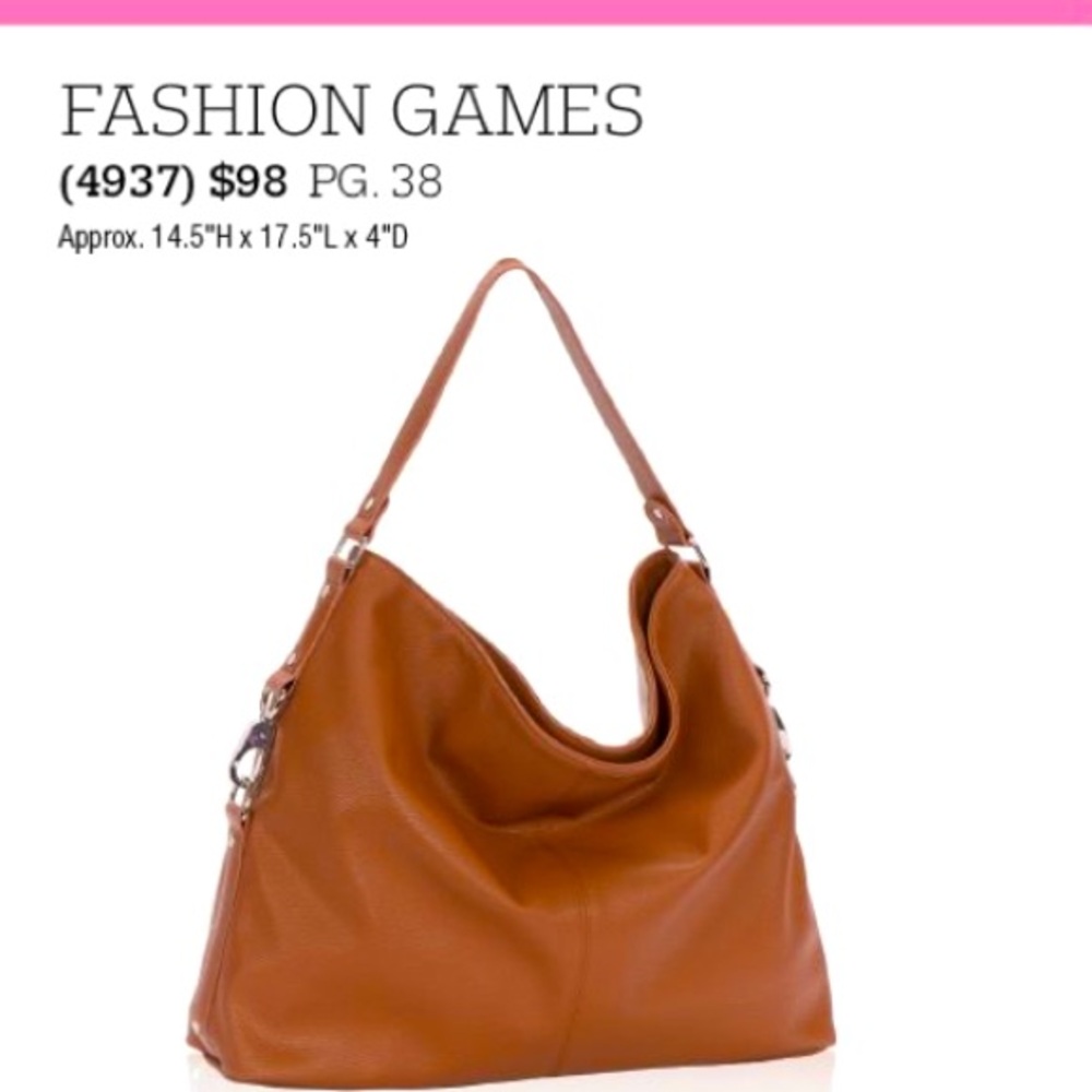Thirty-one Fashion Games Hobo Purse Cognac